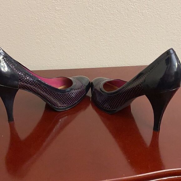 š ANTONIOāMELANIāBLACKāANDĀ PINKāHEELSāš āSizeā6ā1/2 - Picture 3 of 9